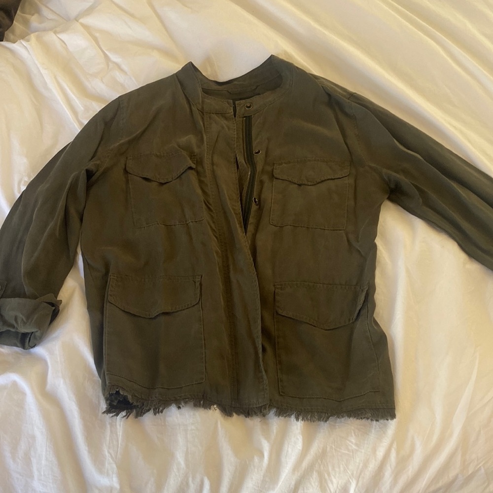 Army fringe jacket